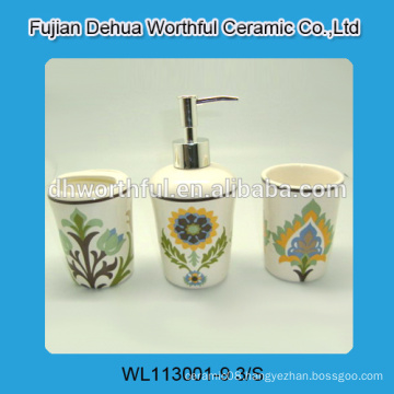 2016 new arrival ceramic bathroom set 3 pieces